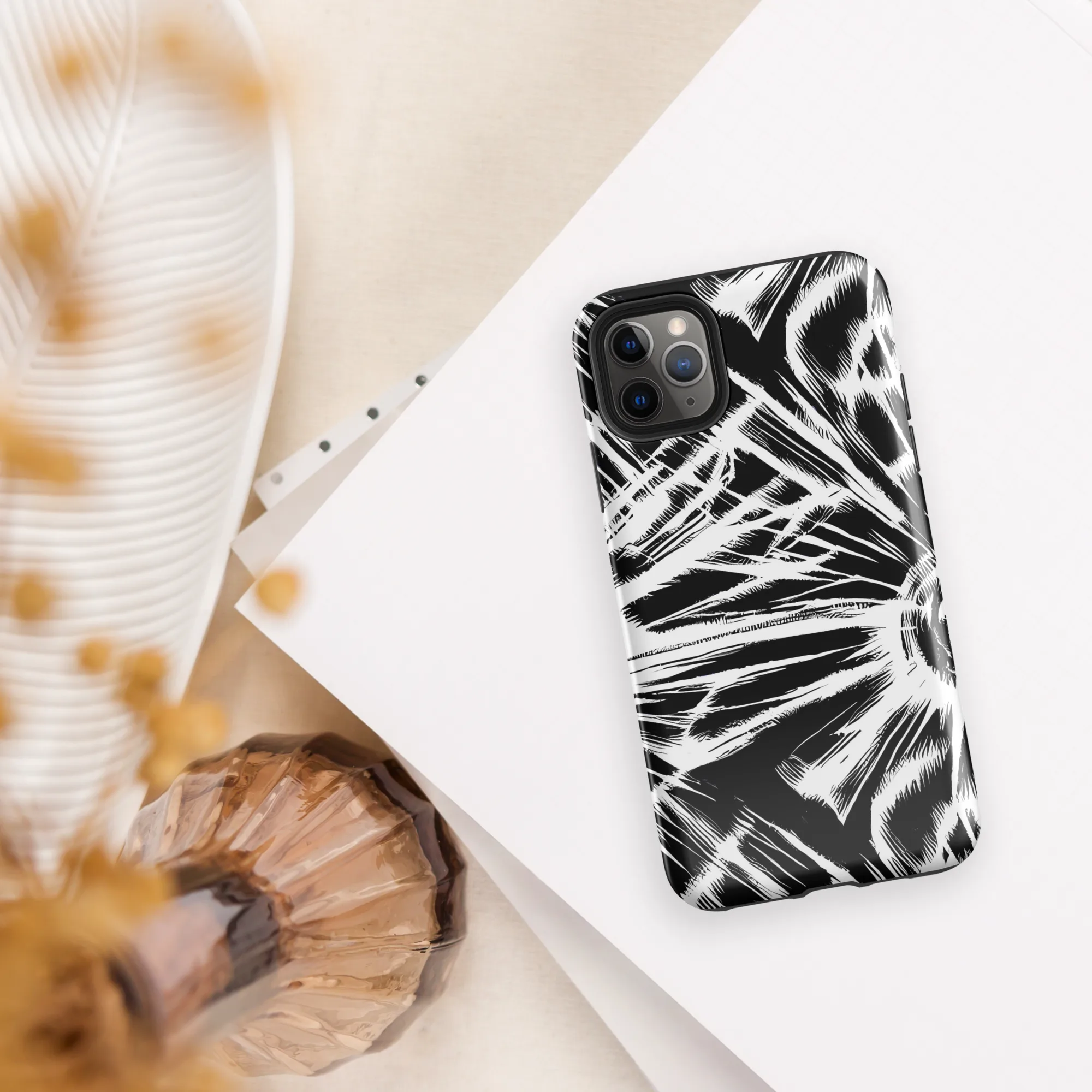 Silent Thunder on Tough Case for iPhone® — Front