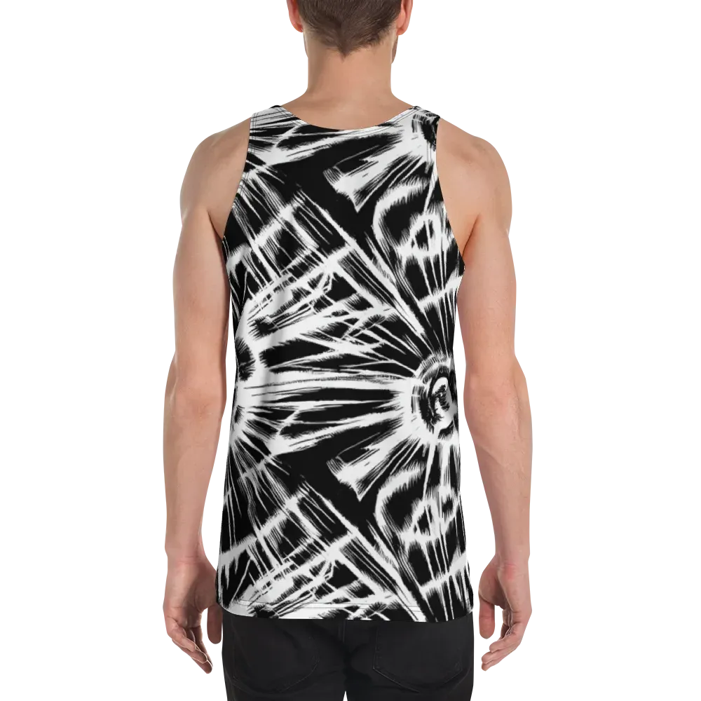 Silent Thunder on Men's Tank Top — Back