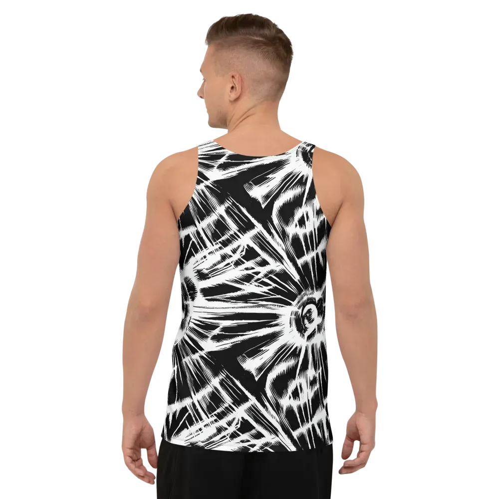 Silent Thunder on Men's Tank Top — Back