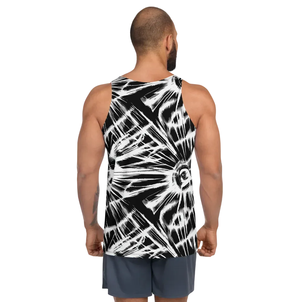 Silent Thunder on Men's Tank Top — Back