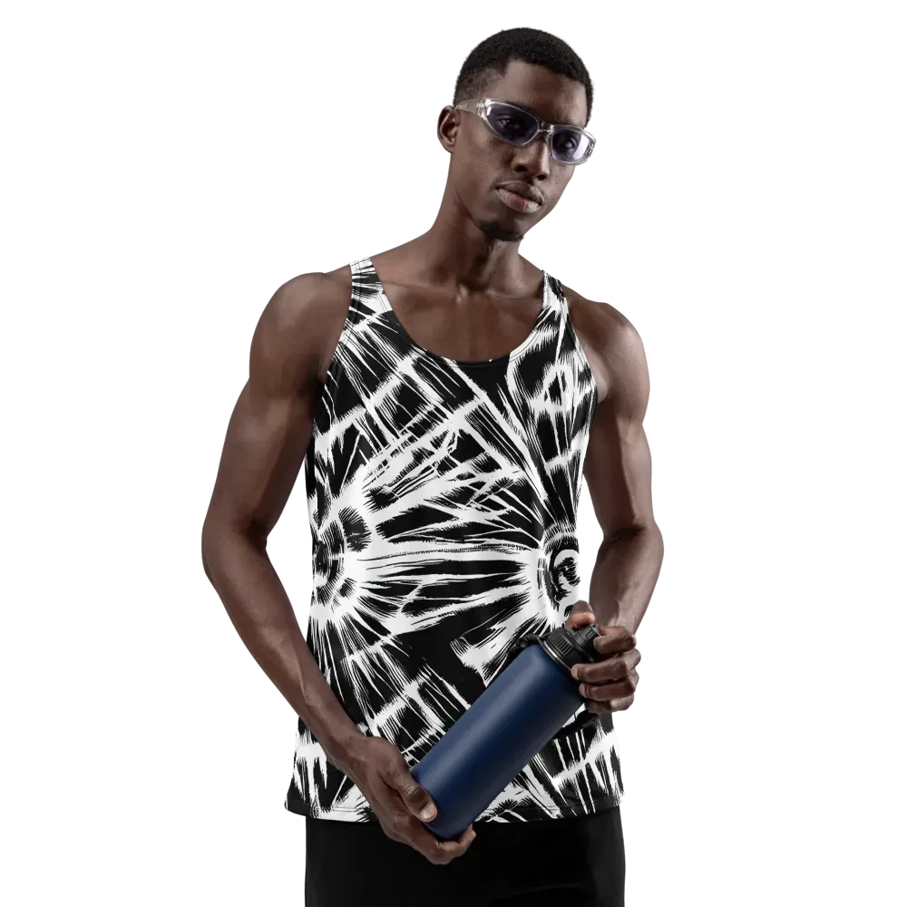Silent Thunder on Men's Tank Top — Front