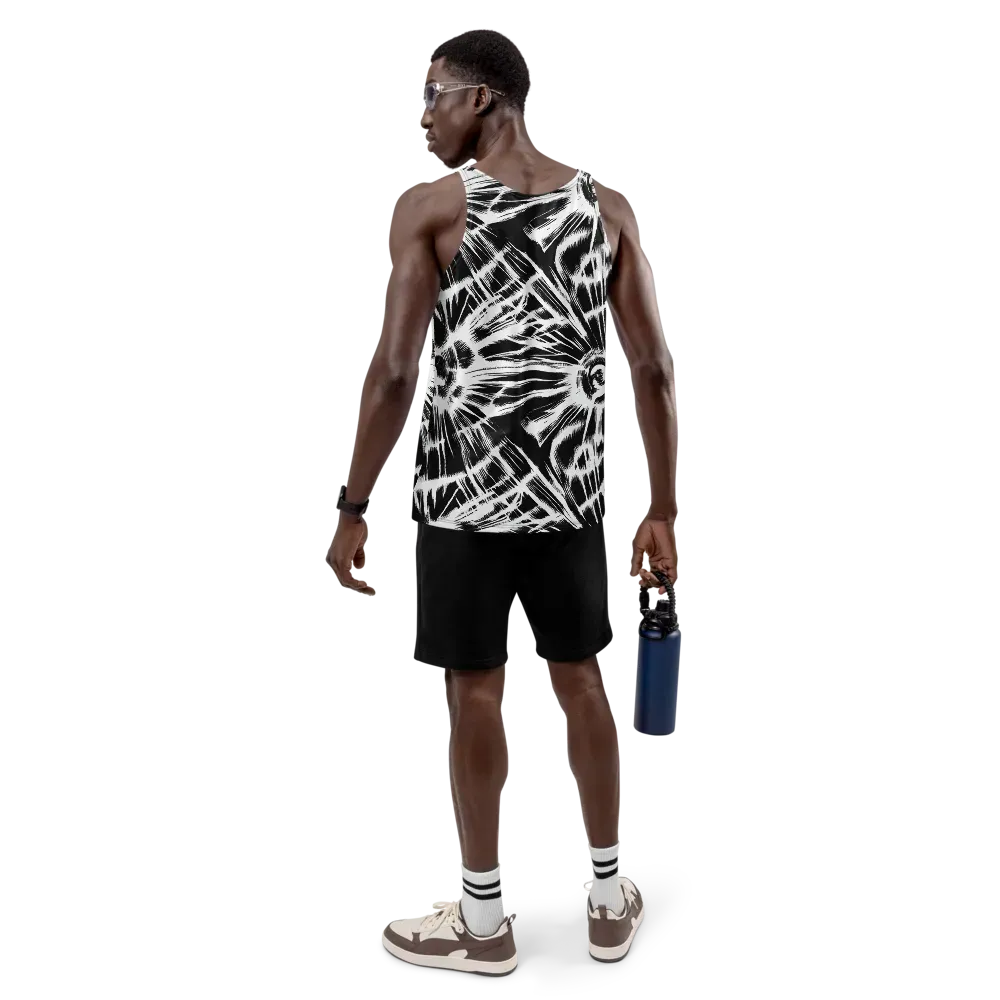 Silent Thunder on Men's Tank Top — Back