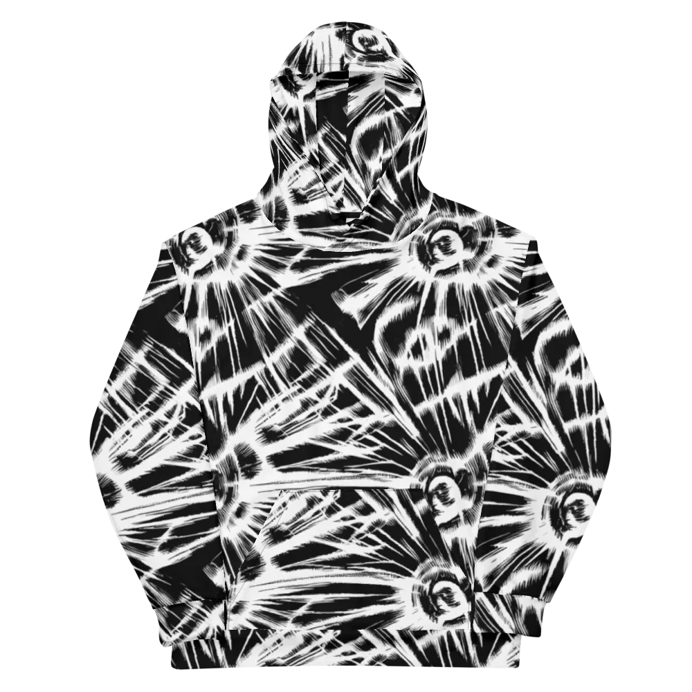 Silent Thunder on Cotton Hoodie — Front