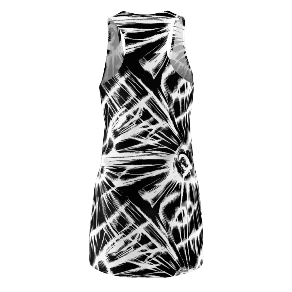 Silent Thunder on Racerback Dress — Back