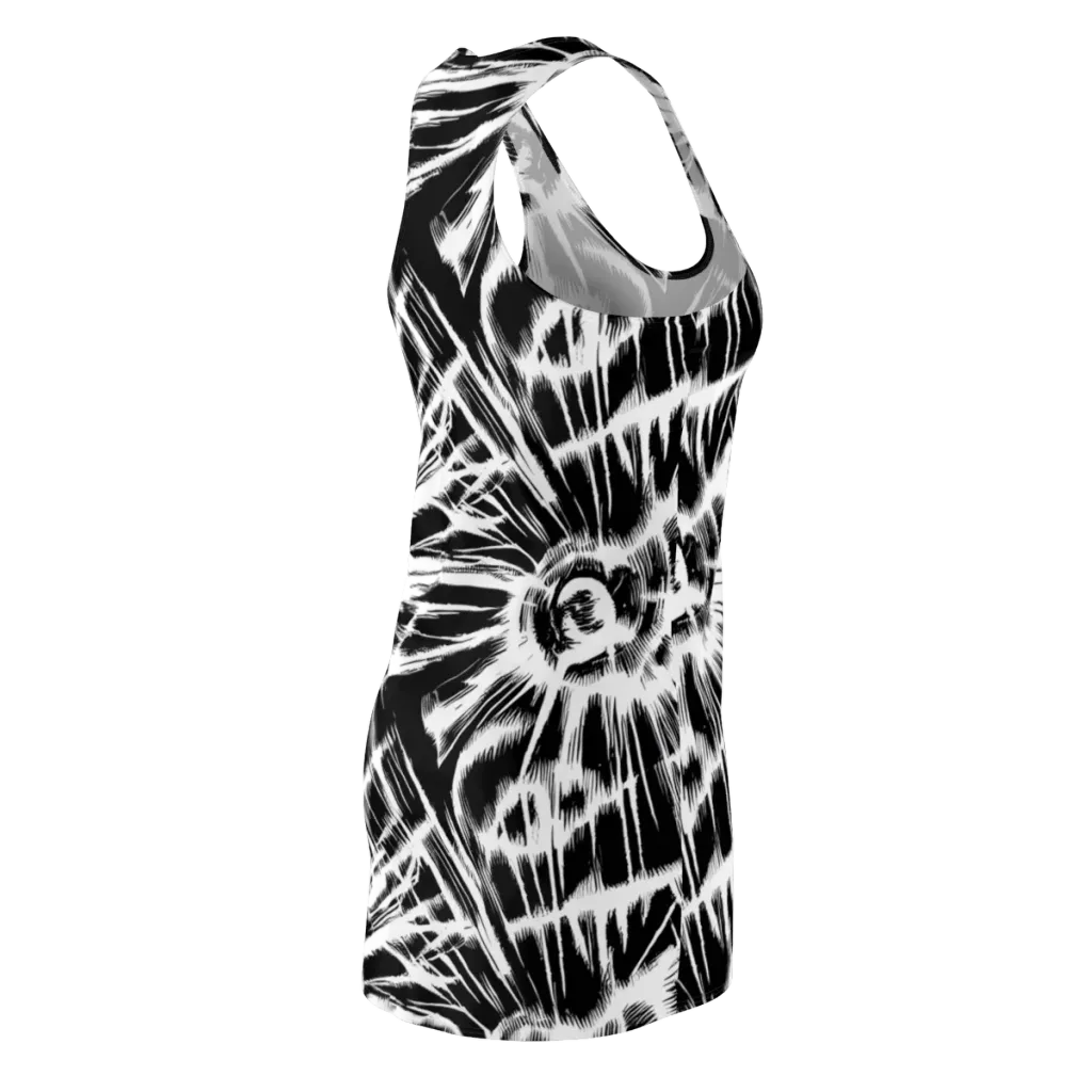 Silent Thunder on Racerback Dress — Back Side