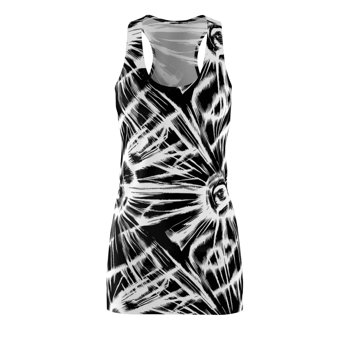 Silent Thunder on Racerback Dress — Front
