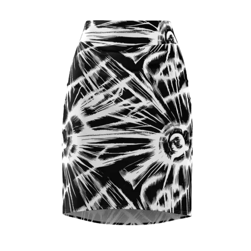 Silent Thunder on a Pencil Skirt