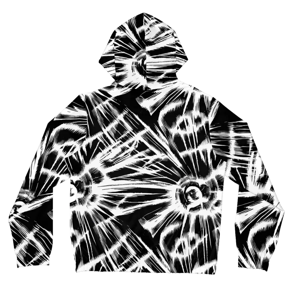 Silent Thunder on Women's Full-Zip Hoodie — Back