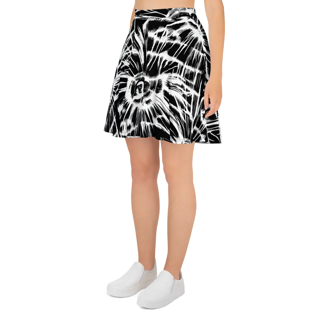 Silent Thunder on Skater Skirt — Left