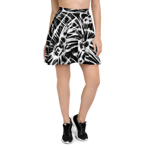 Silent Thunder on a Skater Skirt
