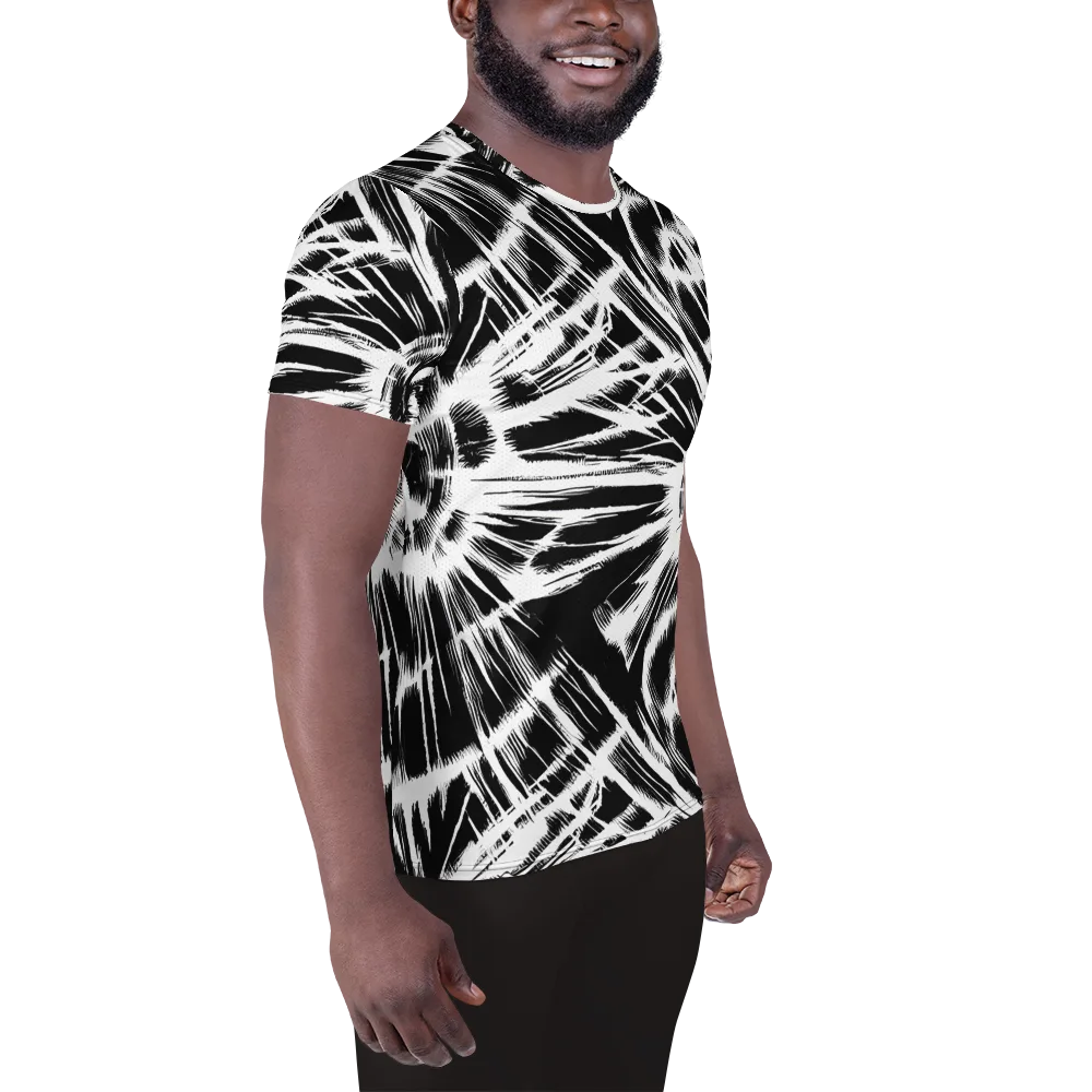 Silent Thunder on Men's Athletic T-Shirt — Right