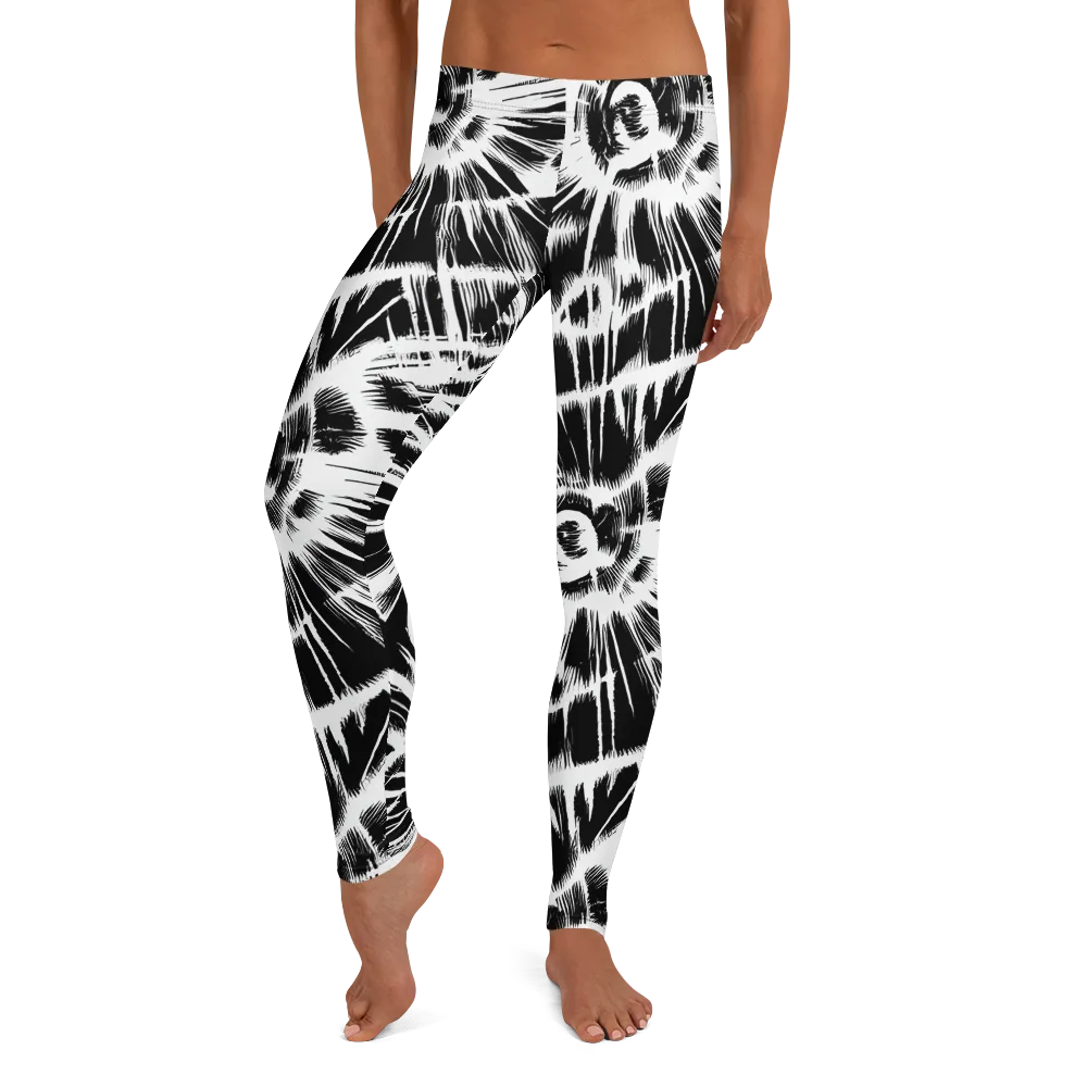 Silent Thunder on Leggings — Front