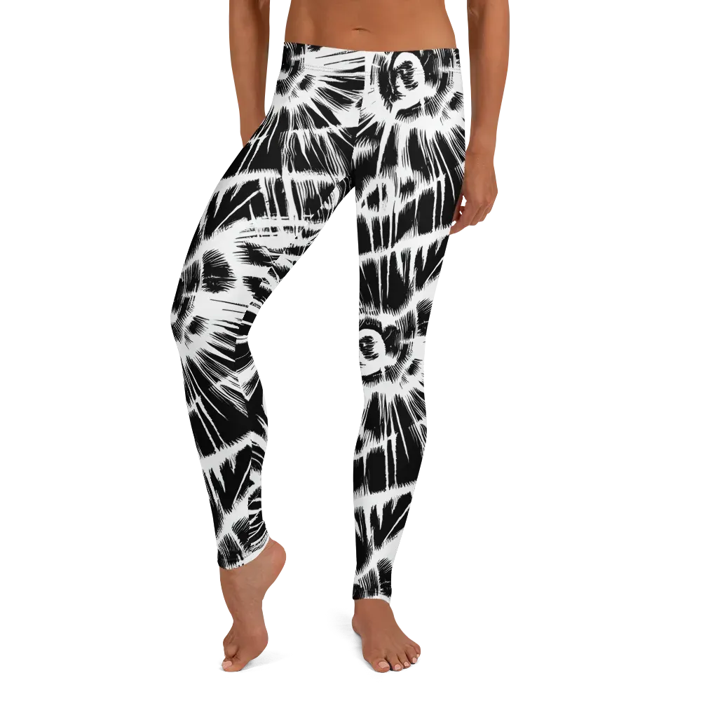 Silent Thunder on Leggings — Front
