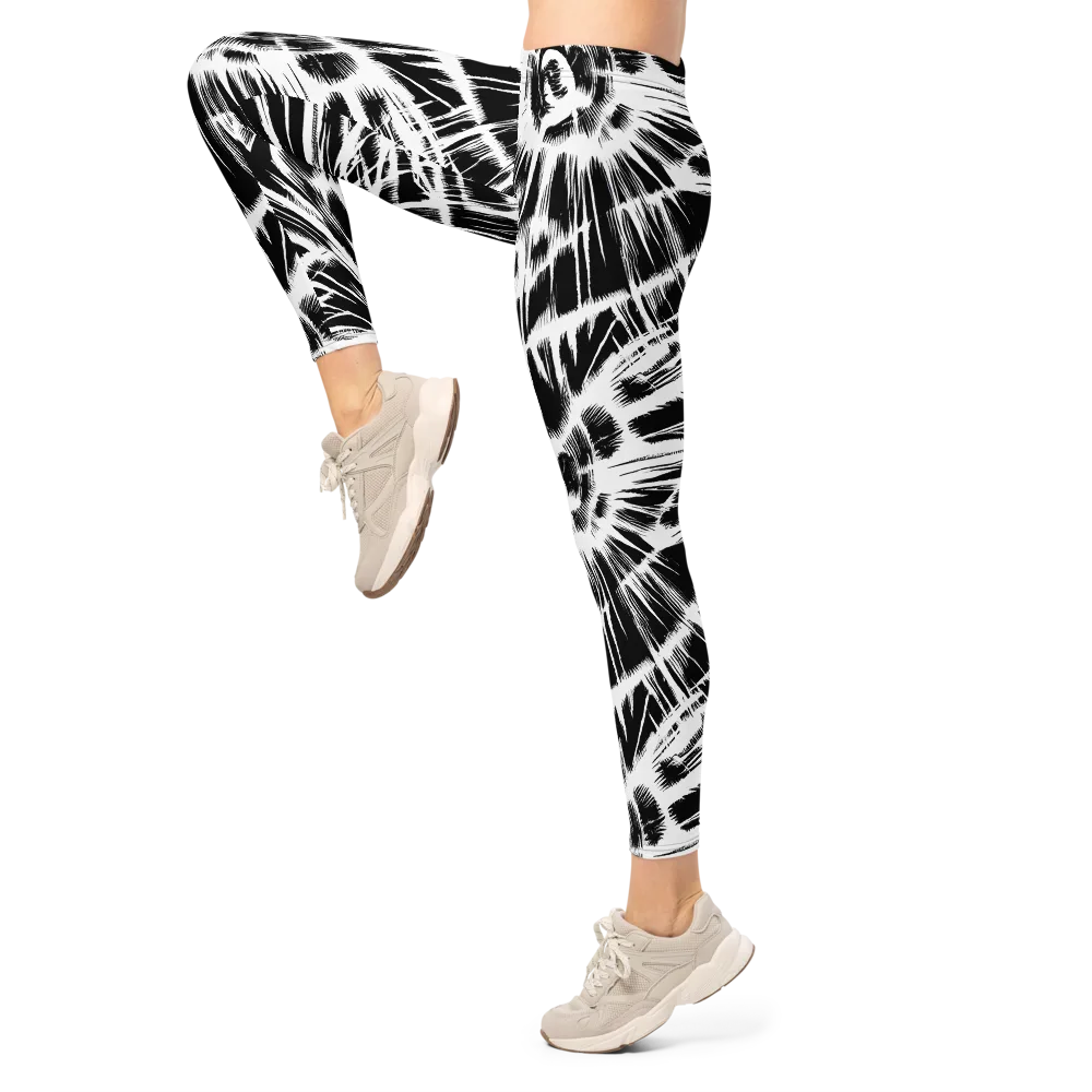 Silent Thunder on Leggings — Left