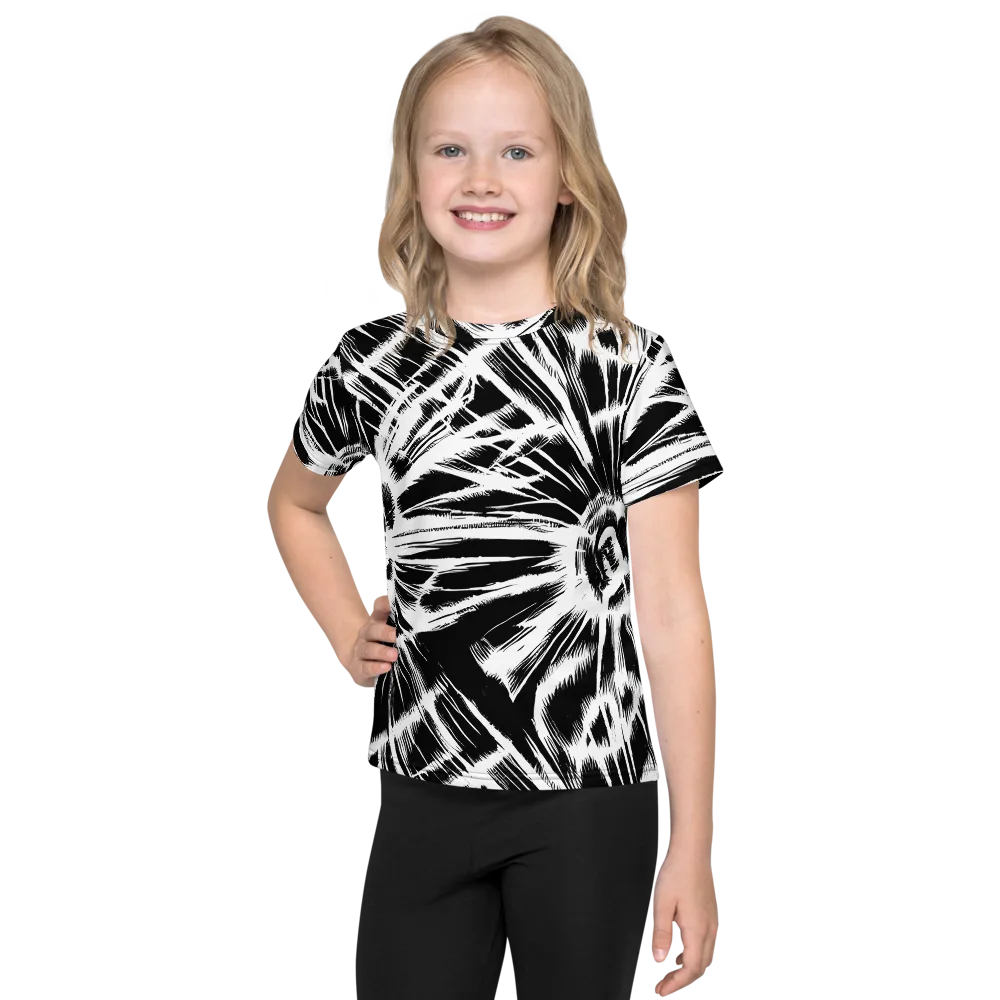 Silent Thunder on Kids Crew Neck T-Shirt — Front