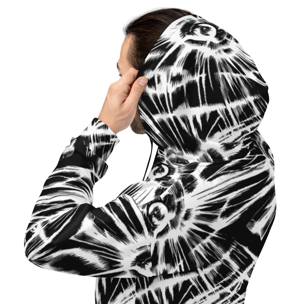 Silent Thunder on Hoodie — Back