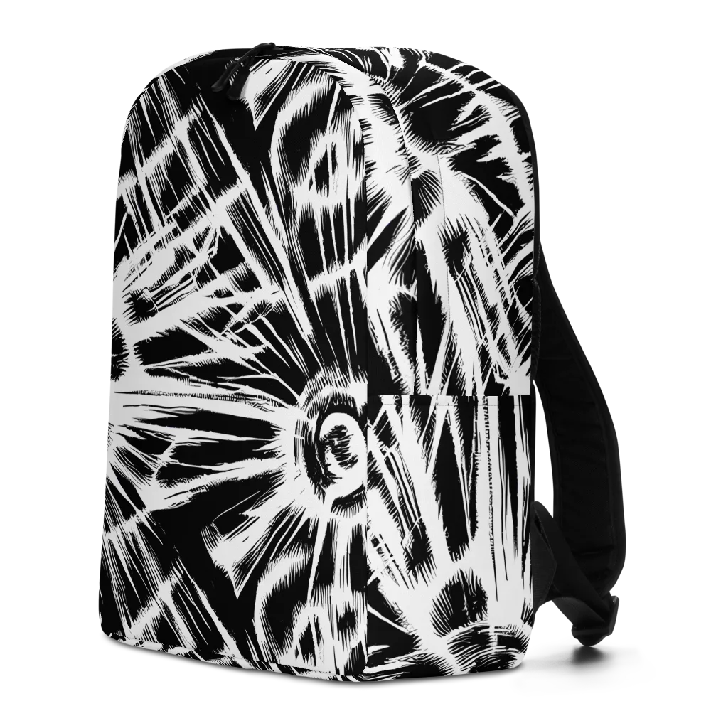 Silent Thunder on Minimalist Backpack — Left