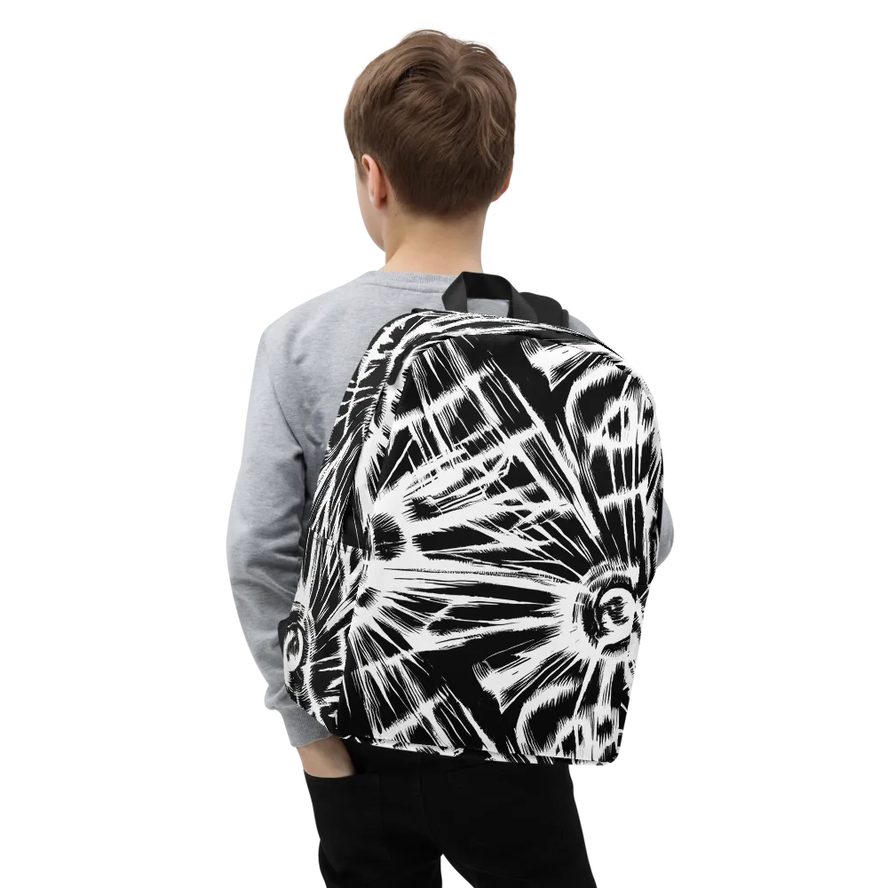 Silent Thunder on Minimalist Backpack — Zoomed-in