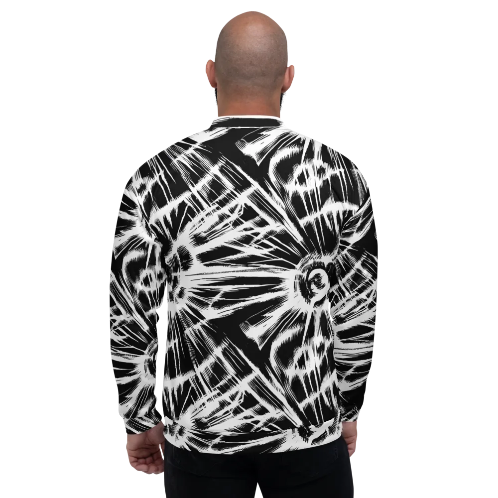 Silent Thunder on Bomber Jacket — Back