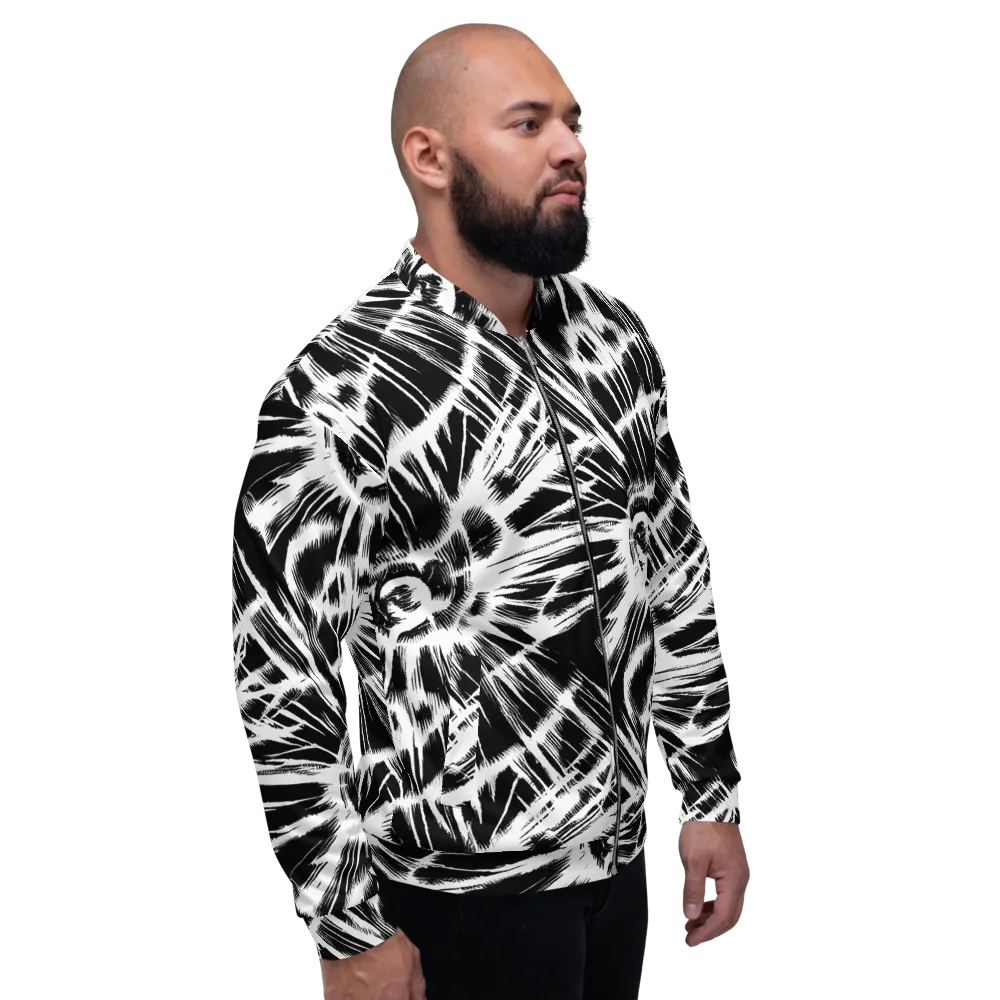 Silent Thunder on Bomber Jacket — Right