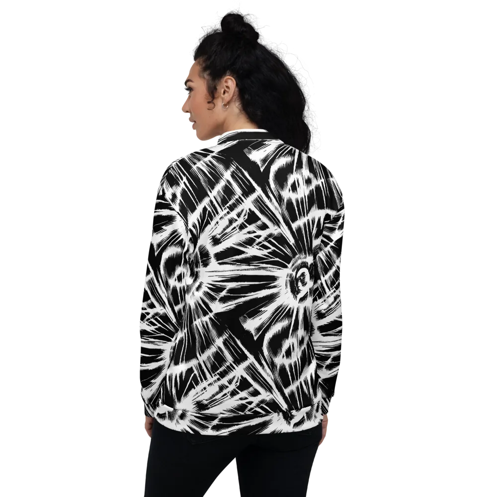 Silent Thunder on Bomber Jacket — Back