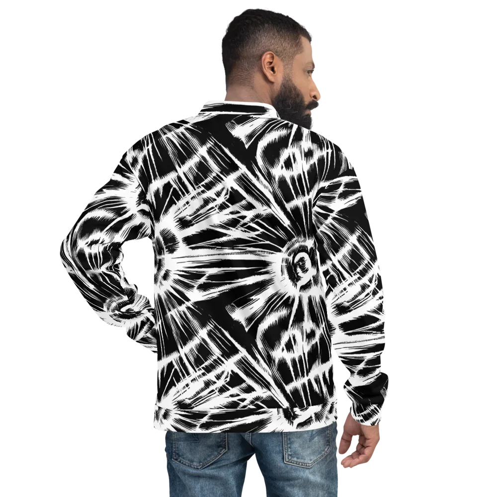 Silent Thunder on Bomber Jacket — Back