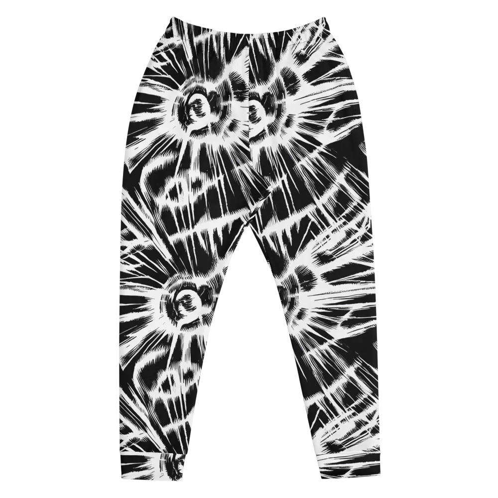Silent Thunder on Men's Joggers — Front