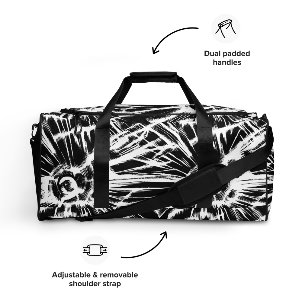 Silent Thunder on Duffle Bag — Front