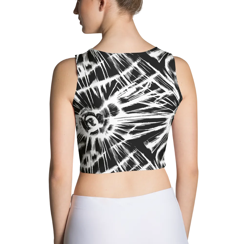 Silent Thunder on Crop Top — Back