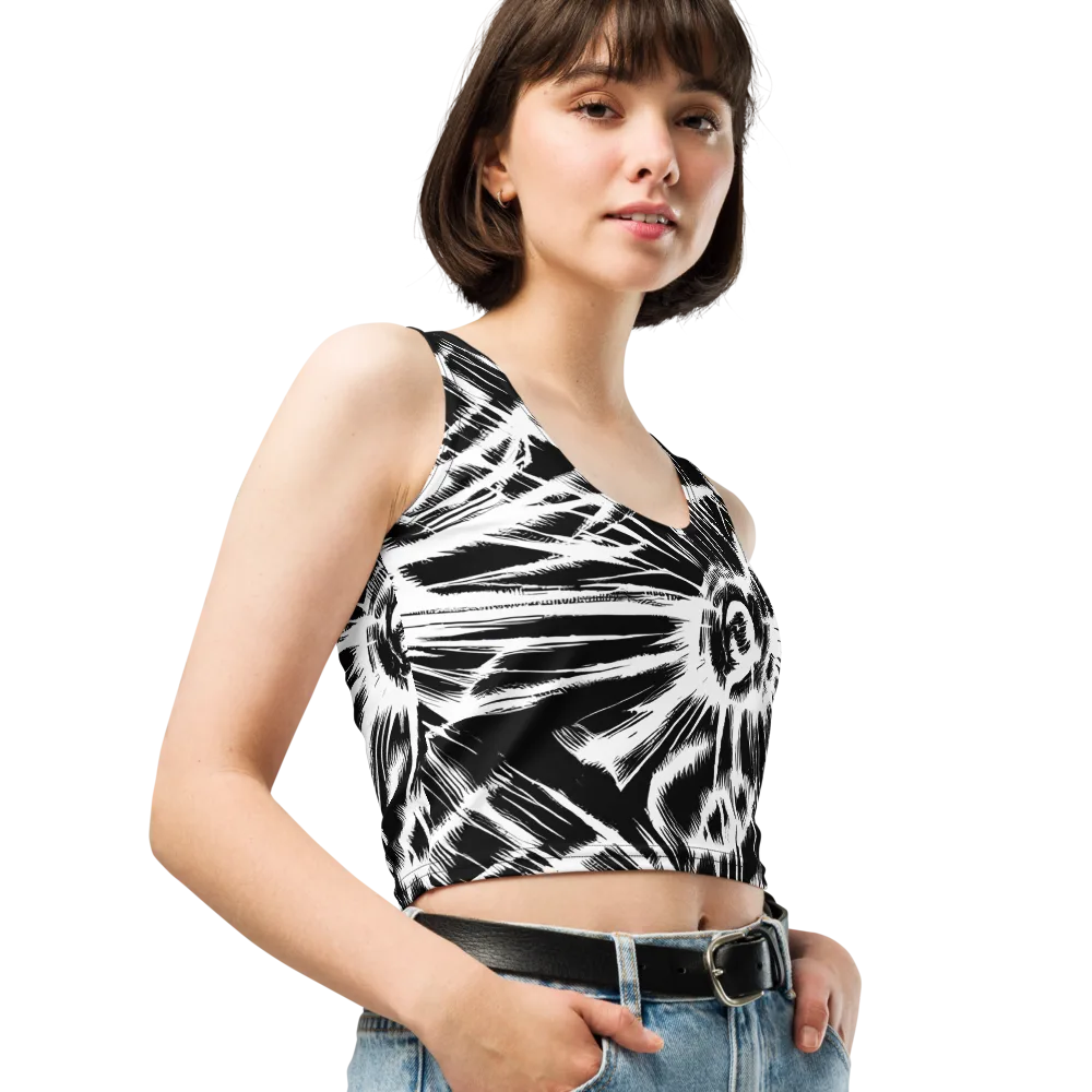 Silent Thunder on Crop Top — Right Front