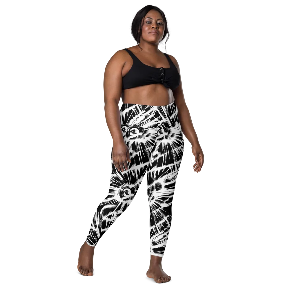 Silent Thunder on Leggings with Pockets — Front