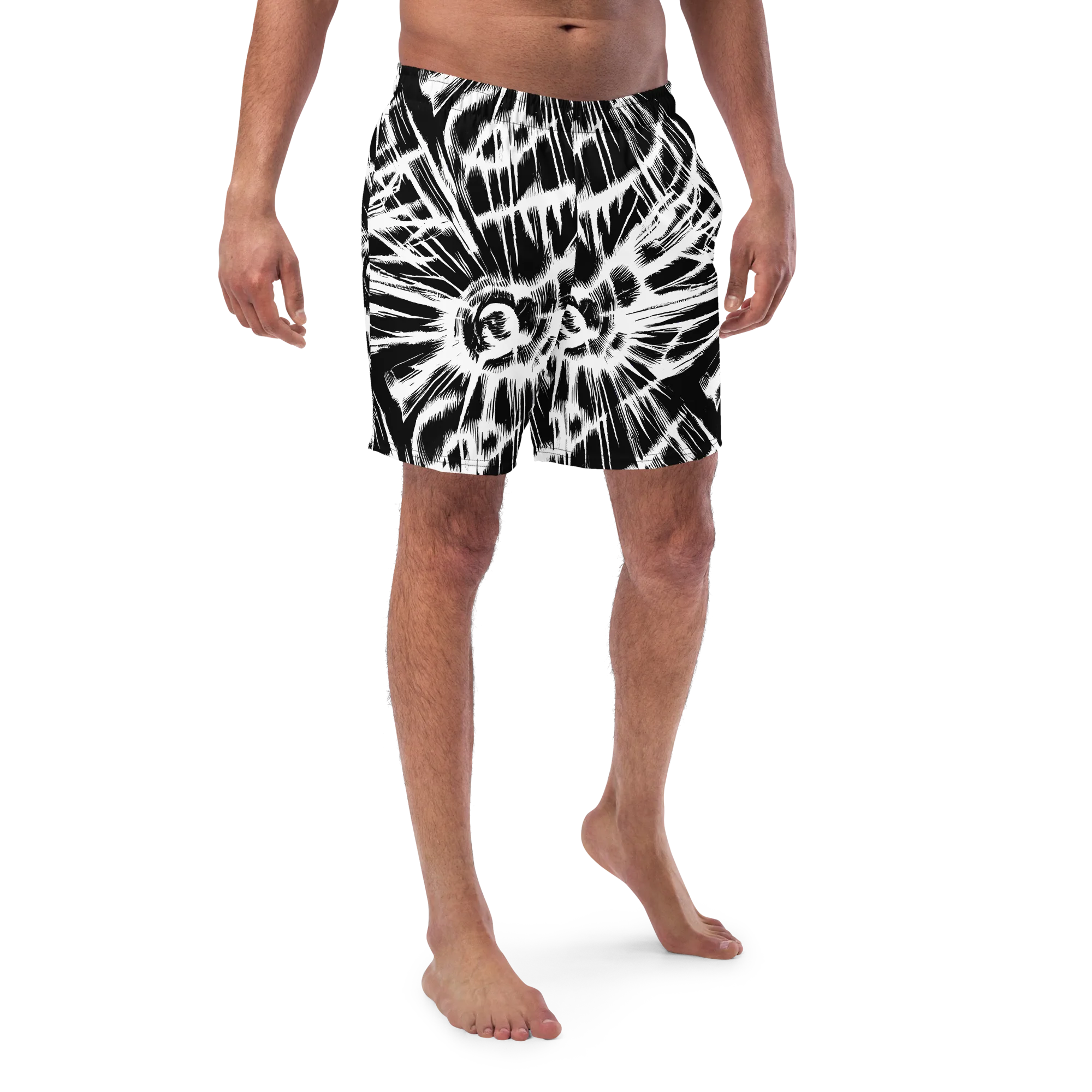 Silent Thunder on Swim Trunks — Front