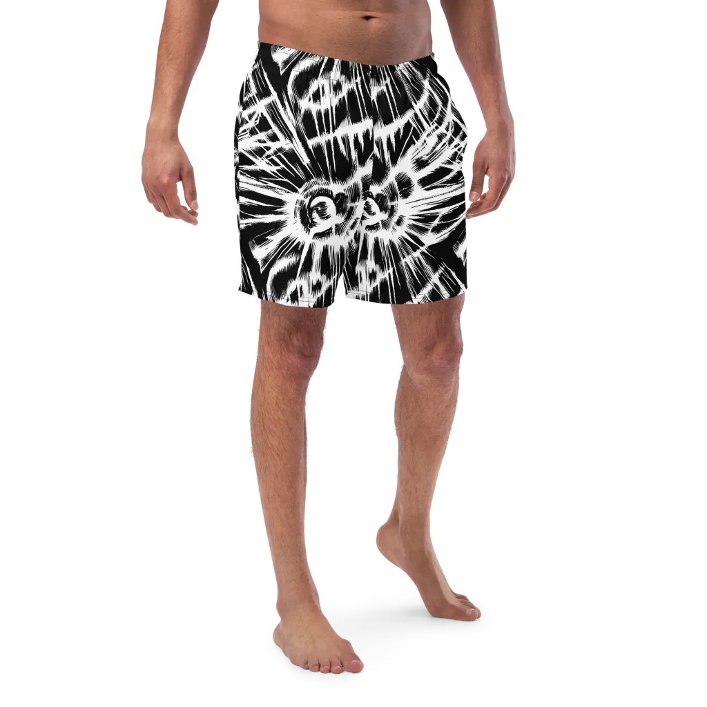 Silent Thunder on Swim Trunks — Front