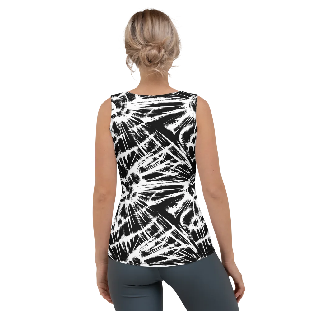 Silent Thunder on Women's Tank Top — Back