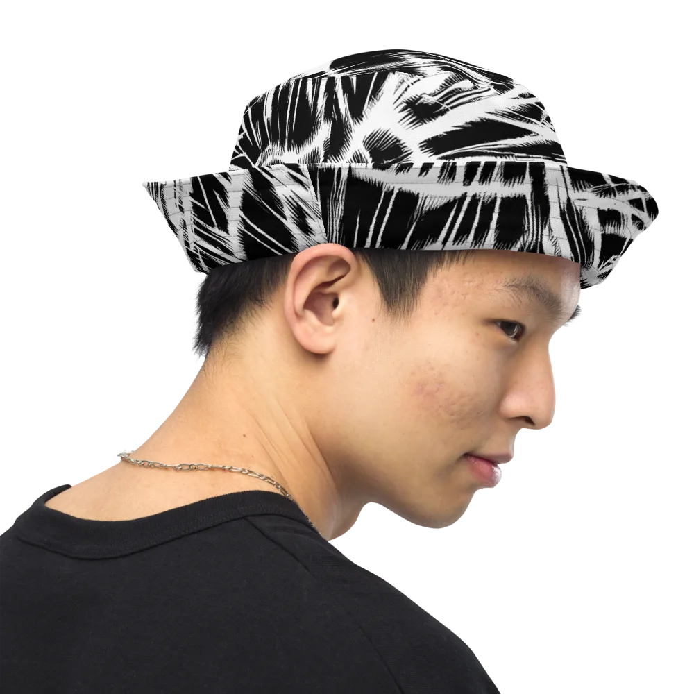 Silent Thunder on Reversible Bucket Hat — Right Outside