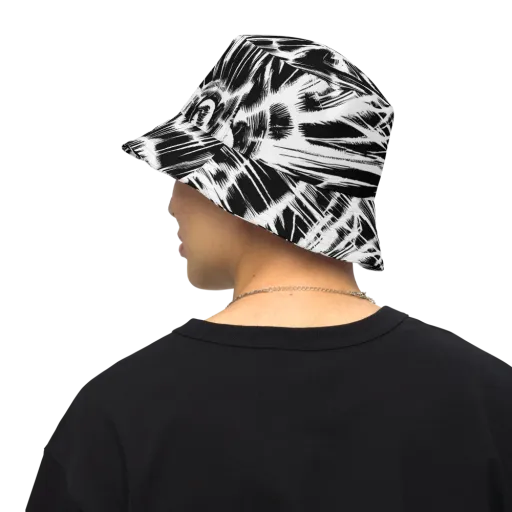 Silent Thunder on a Reversible Bucket Hat