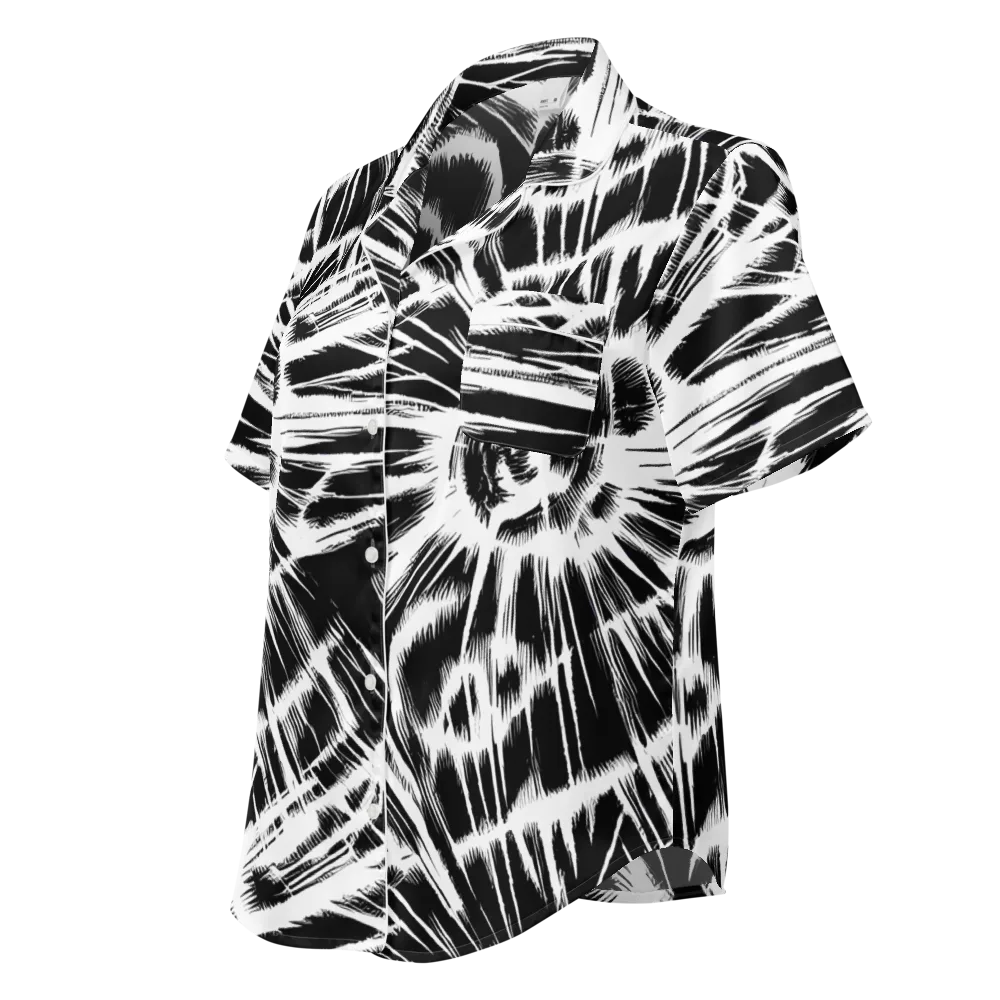 Silent Thunder on Women's Short Sleeve Pajama Top — Left Front