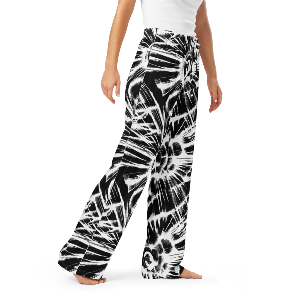 Silent Thunder on Women's Pajama Pants — Right Front