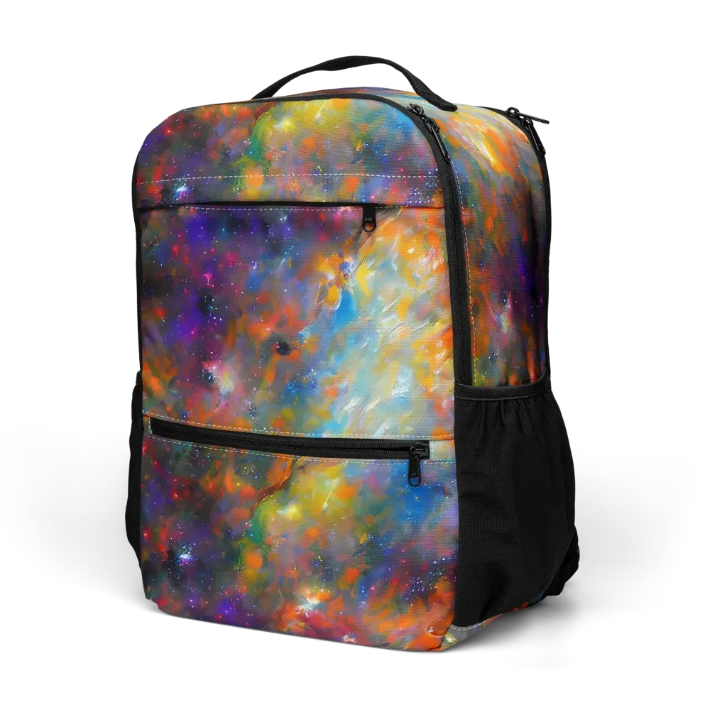Ephemeral Fantasy on Utility Backpack — Left Front