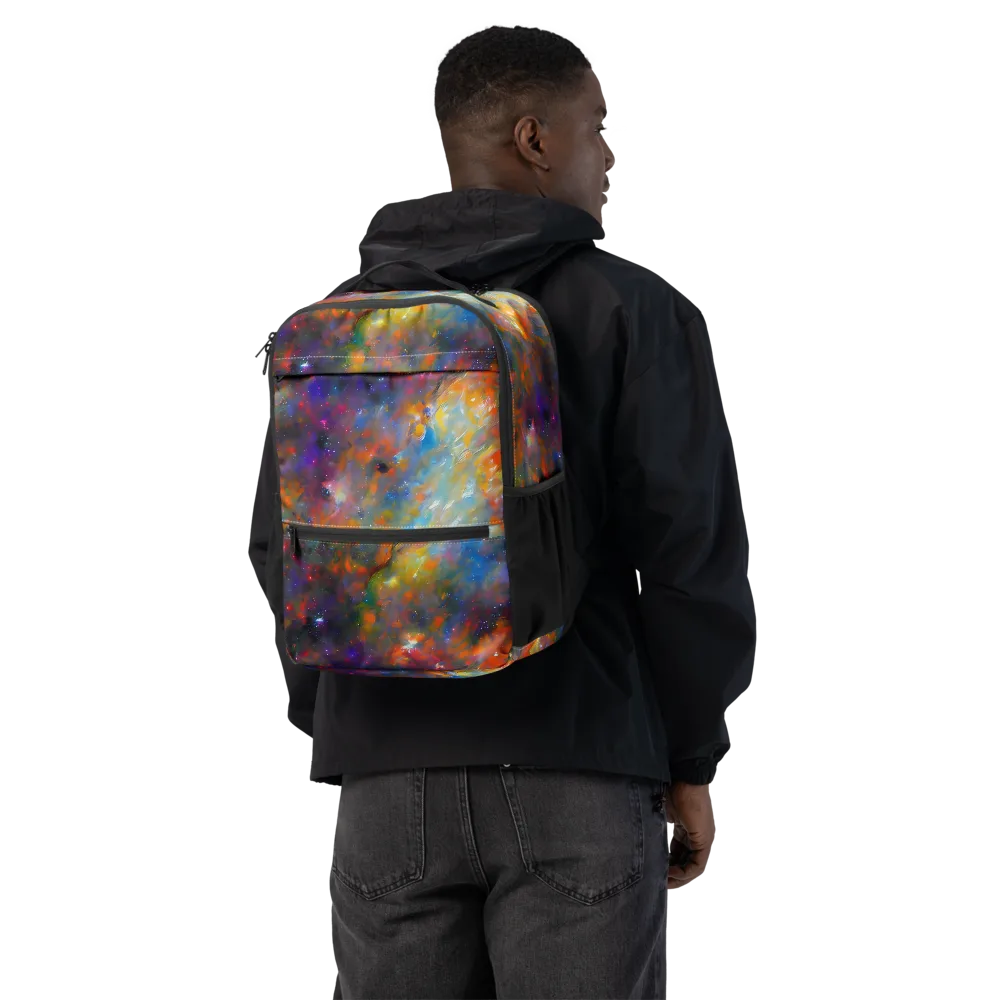 Ephemeral Fantasy on Utility Backpack — Back