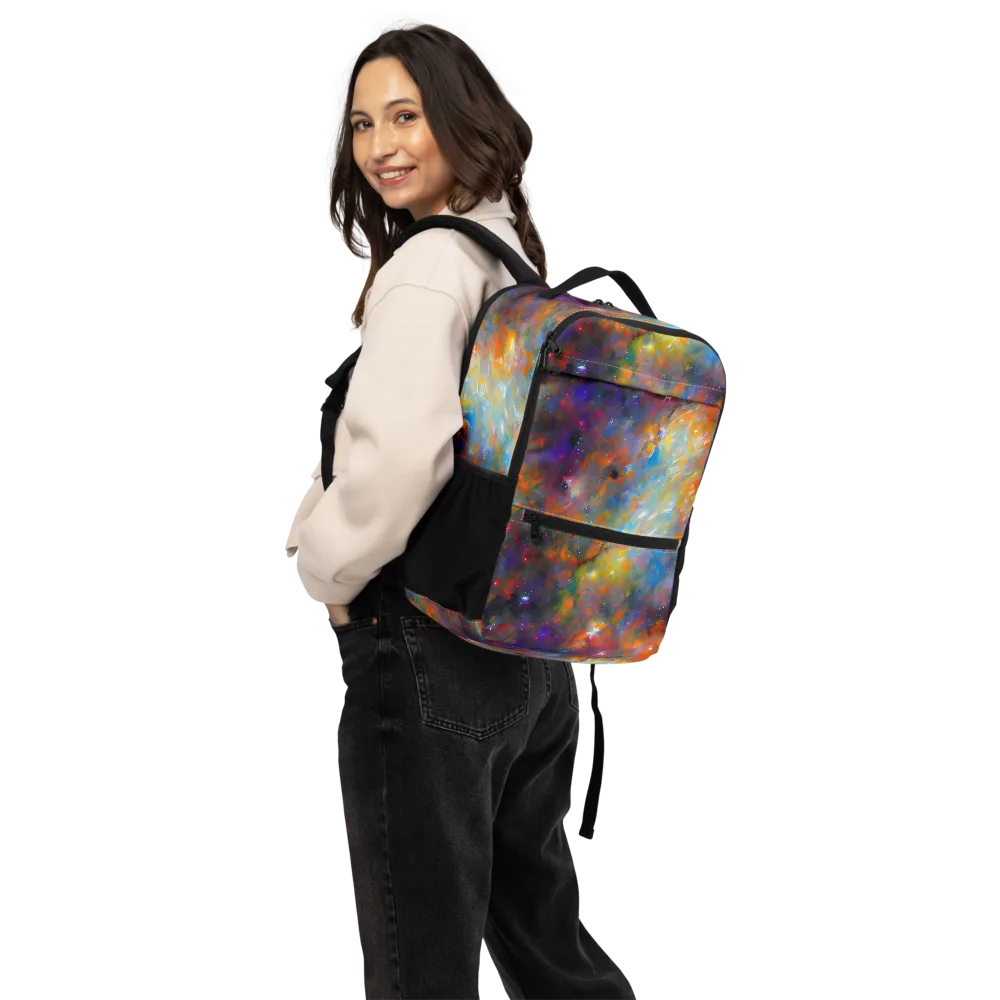 Ephemeral Fantasy on Utility Backpack — Back