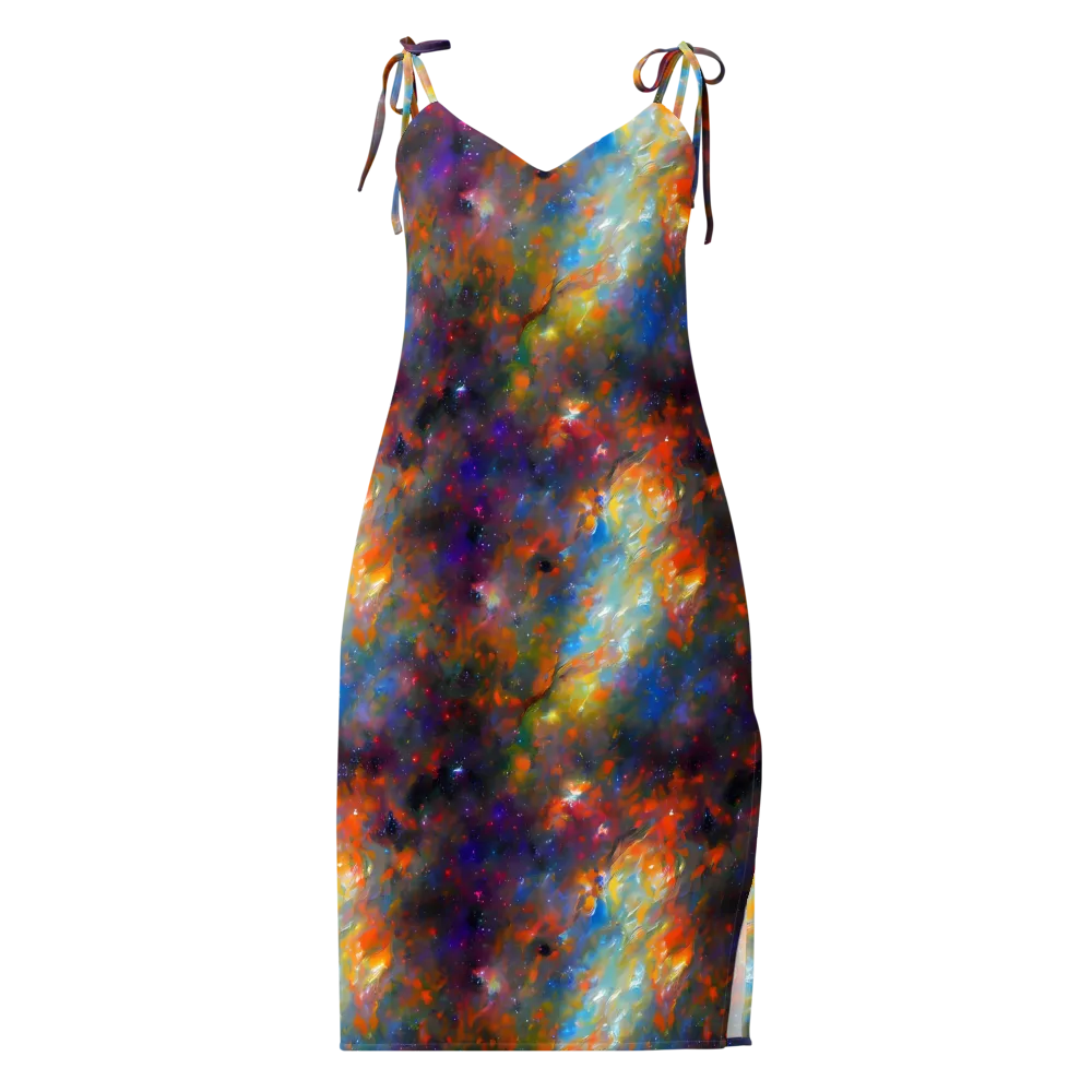 Ephemeral Fantasy on Slip Dress — Front