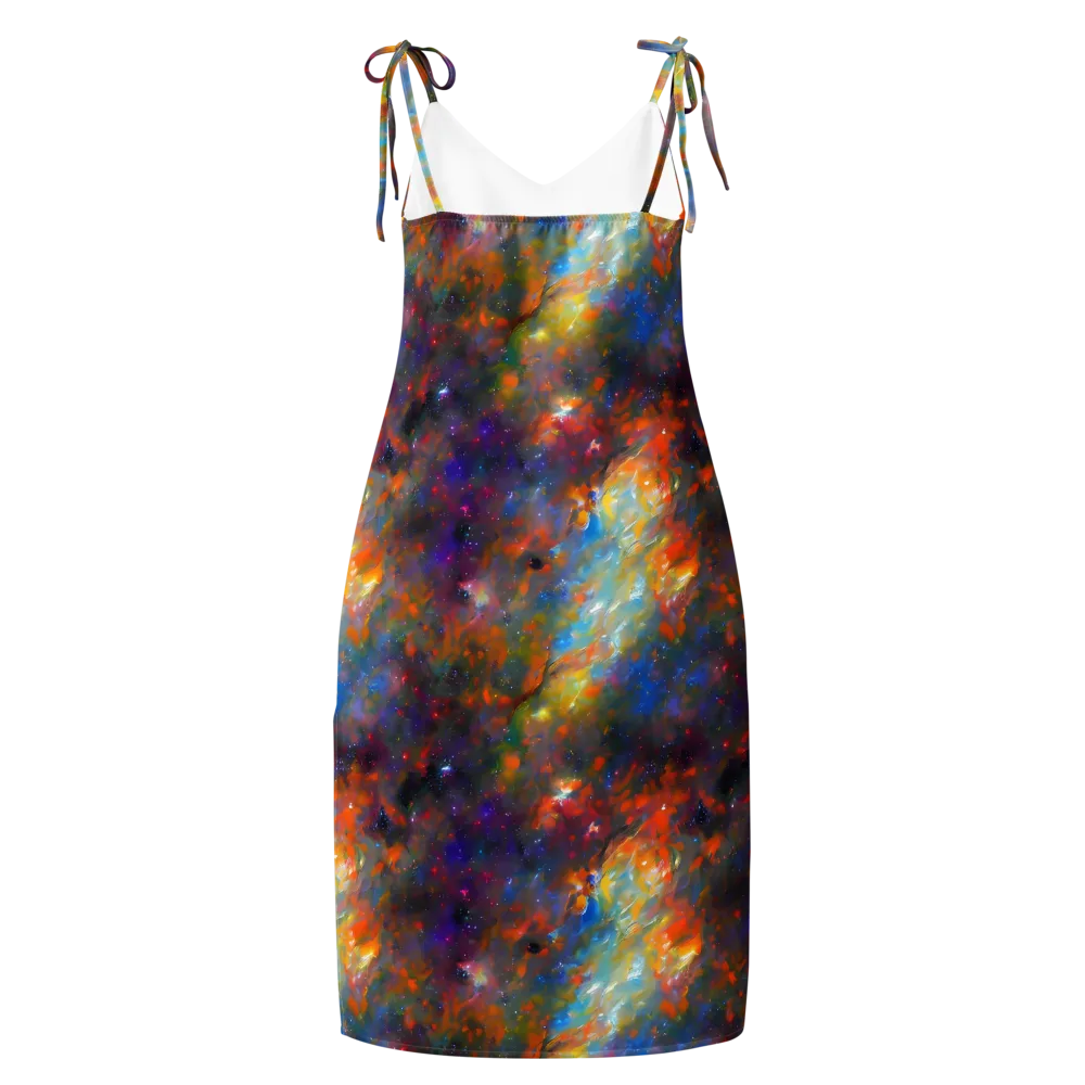 Ephemeral Fantasy on Slip Dress — Back