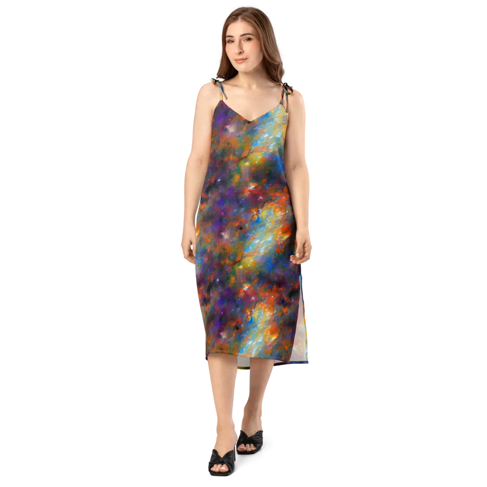 Ephemeral Fantasy on Slip Dress — Front