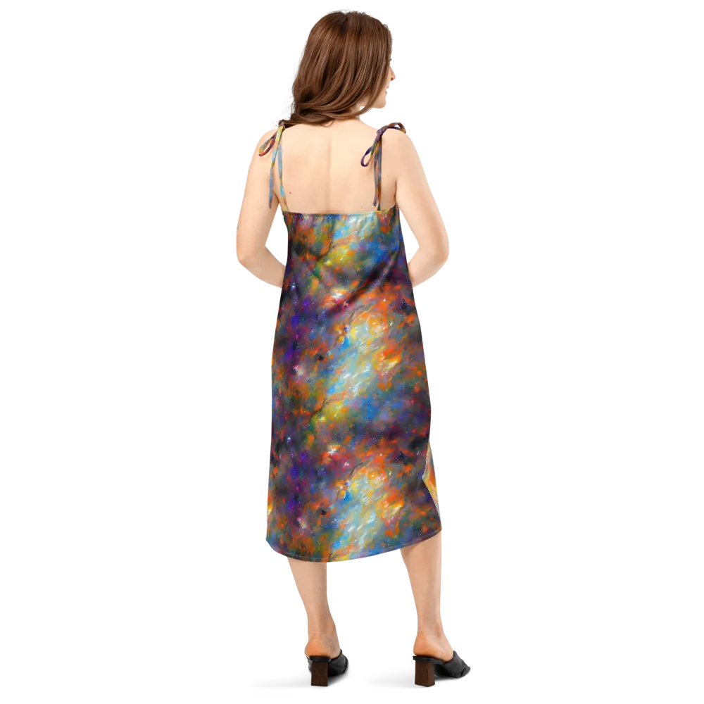 Ephemeral Fantasy on Slip Dress — Back
