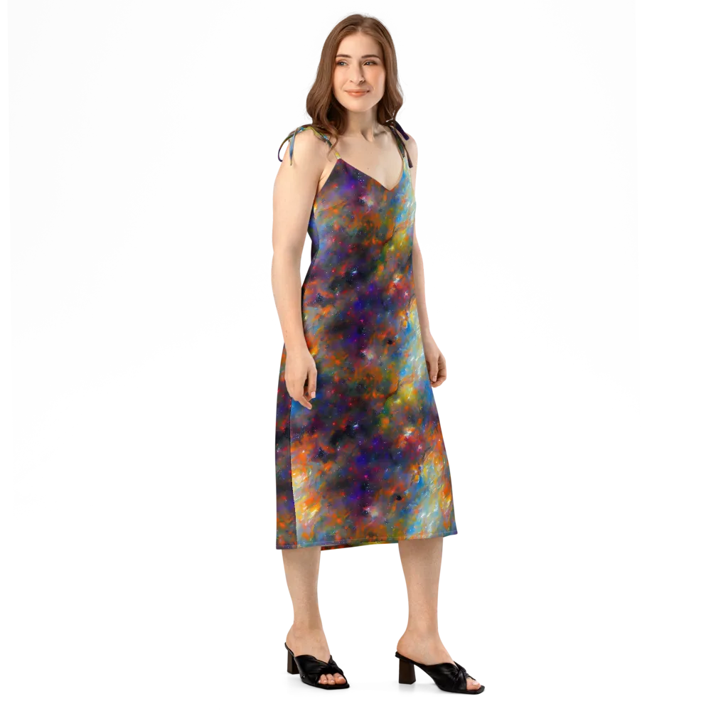 Ephemeral Fantasy on Slip Dress — Right Front