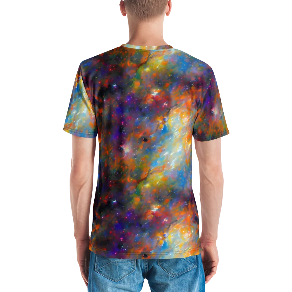 Ephemeral Fantasy on Men's Crew Neck T-Shirt — Back