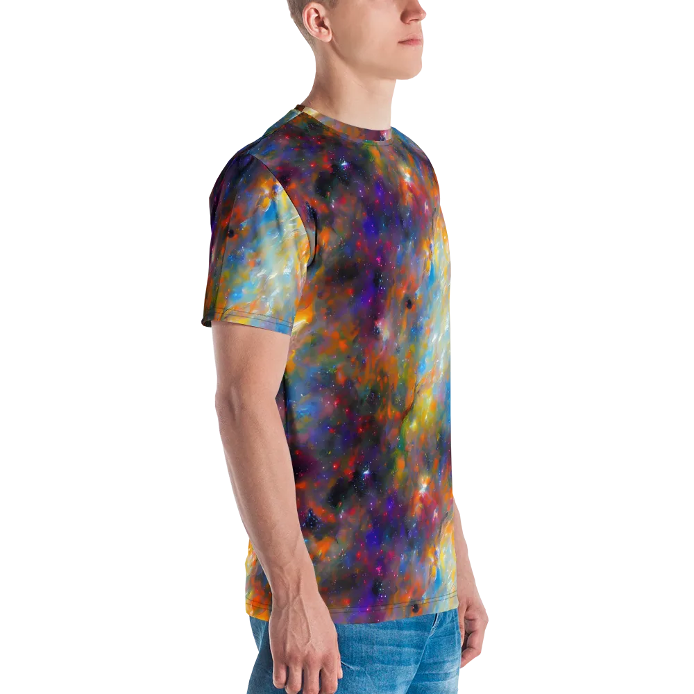 Ephemeral Fantasy on Men's Crew Neck T-Shirt — Right