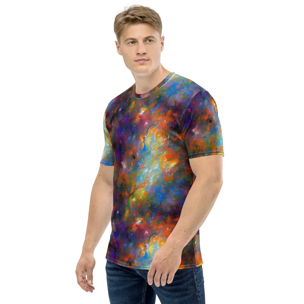 Ephemeral Fantasy on Men's Crew Neck T-Shirt — Left