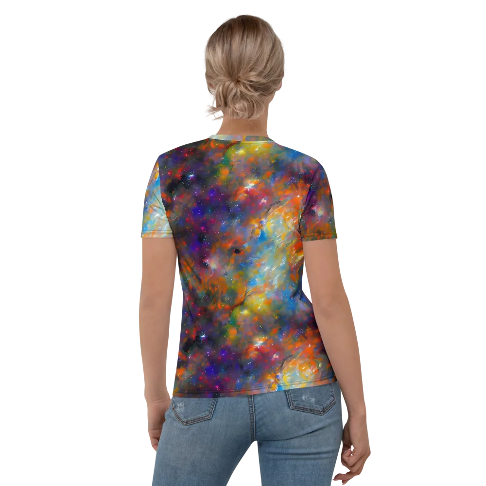 Ephemeral Fantasy on Women's Crew Neck T-Shirt — Back